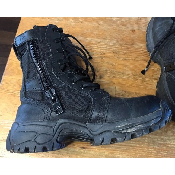 Propper Men's Series 200 6" Side Zip Boots Black US Men's 5W Women's 7W - Picture 9 of 14
